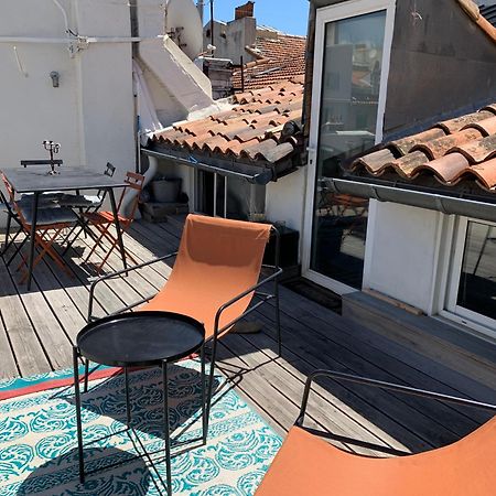 Studio Toit Terrasse Vieux Port Marseille Exterior photo